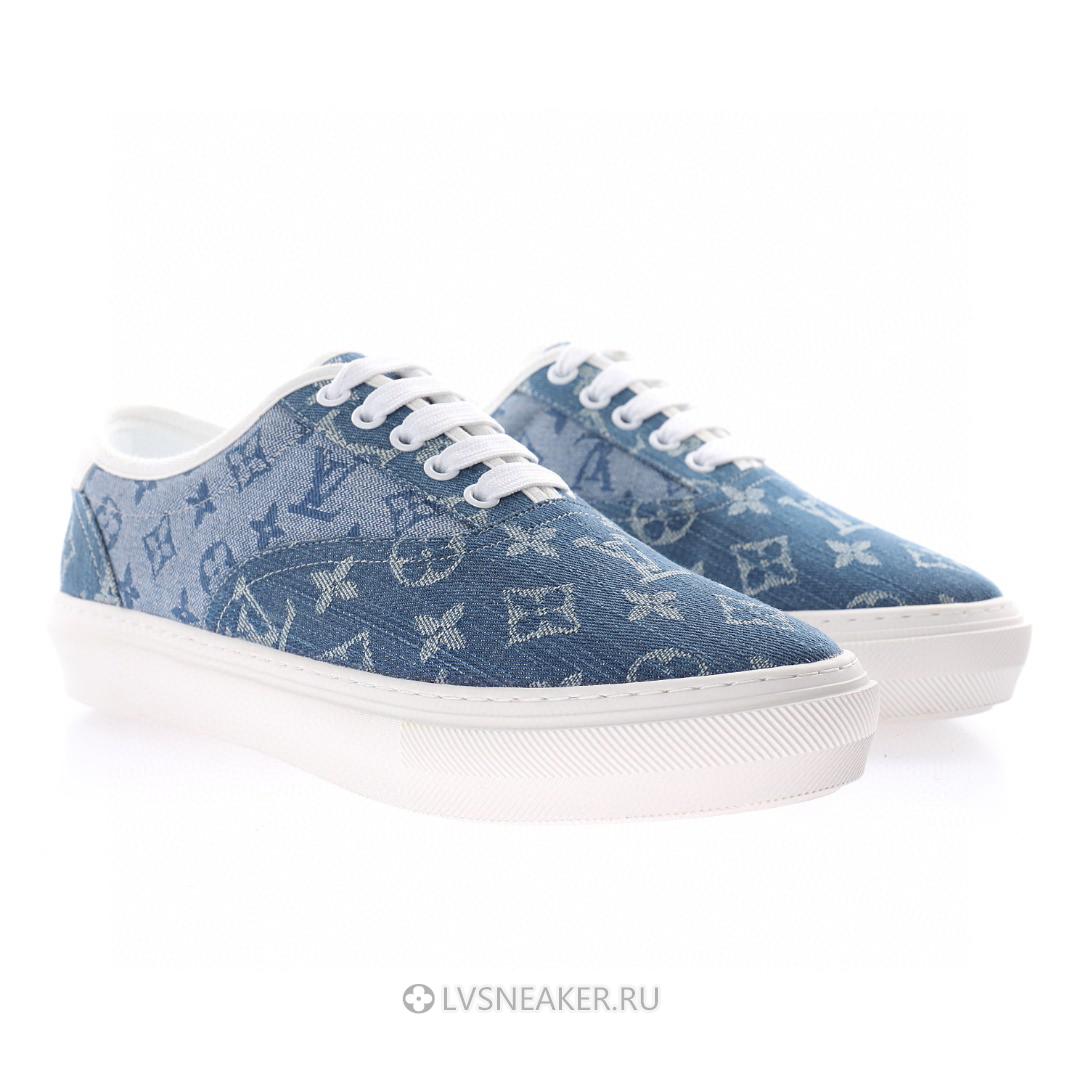 Louis Vuitton LV Trocadero "Denim Monogram" 1A5YUR Sneakers
