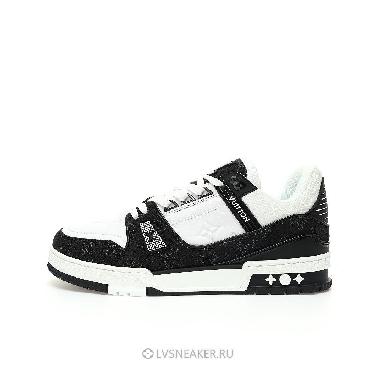 Louis Vuitton LV Trainer "Black Monogram Denim" 1AAV8K Sneakers