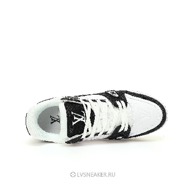 Louis Vuitton LV Trainer "Black Monogram Denim" 1AAV8K Sneakers