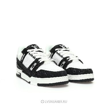 Louis Vuitton LV Trainer "Black Monogram Denim" 1AAV8K Sneakers