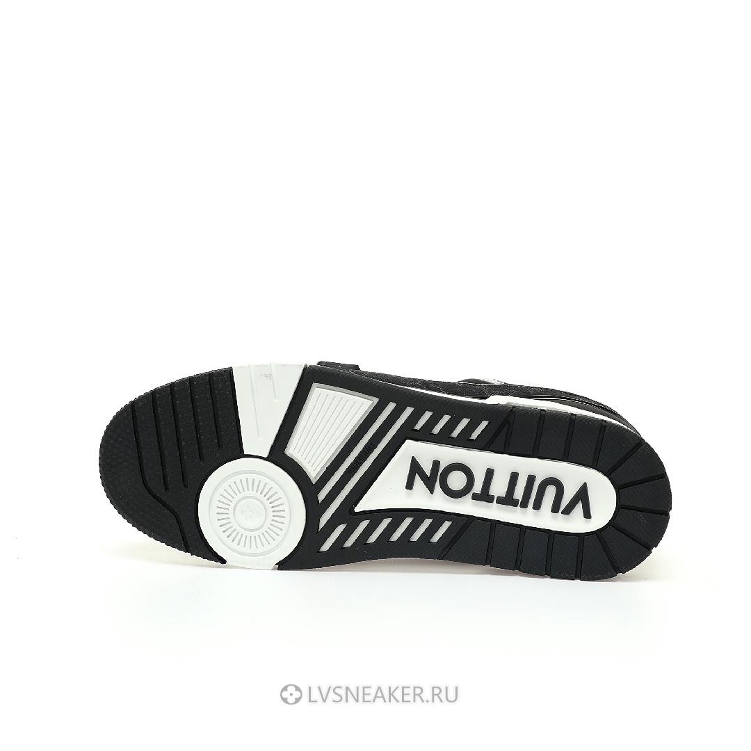 Louis Vuitton LV Trainer "Black Monogram Denim" 1AAV8K Sneakers