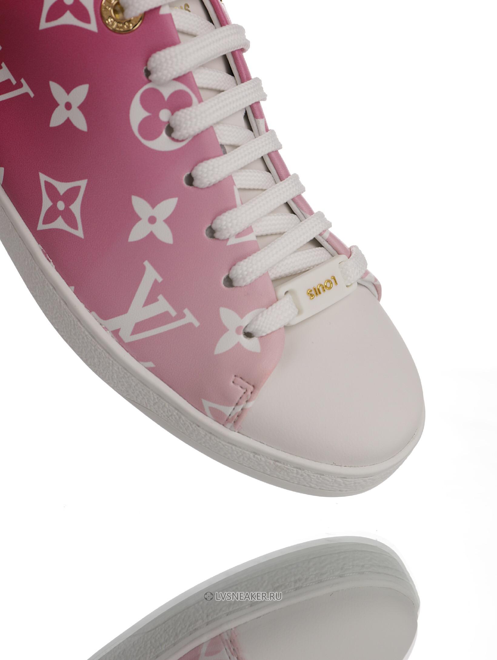 Louis Vuitton LV Frontrow "Pink Red" 1A87CA Sneakers