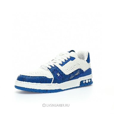 Louis Vuitton LV Trainer "#54 Signature Blue White" 1AANEZ Sneakers