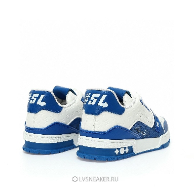 Louis Vuitton LV Trainer "#54 Signature Blue White" 1AANEZ Sneakers