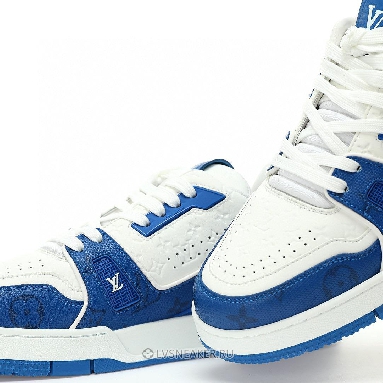 Louis Vuitton LV Trainer "#54 Signature Blue White" 1AANEZ Sneakers