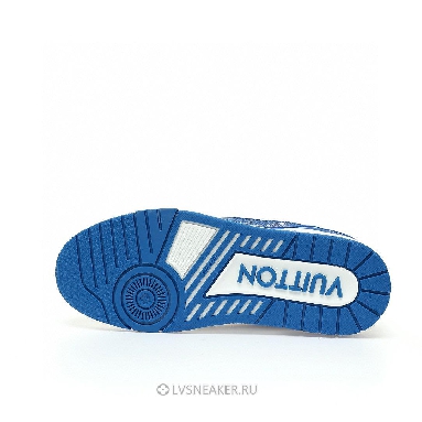 Louis Vuitton LV Trainer "#54 Signature Blue White" 1AANEZ Sneakers