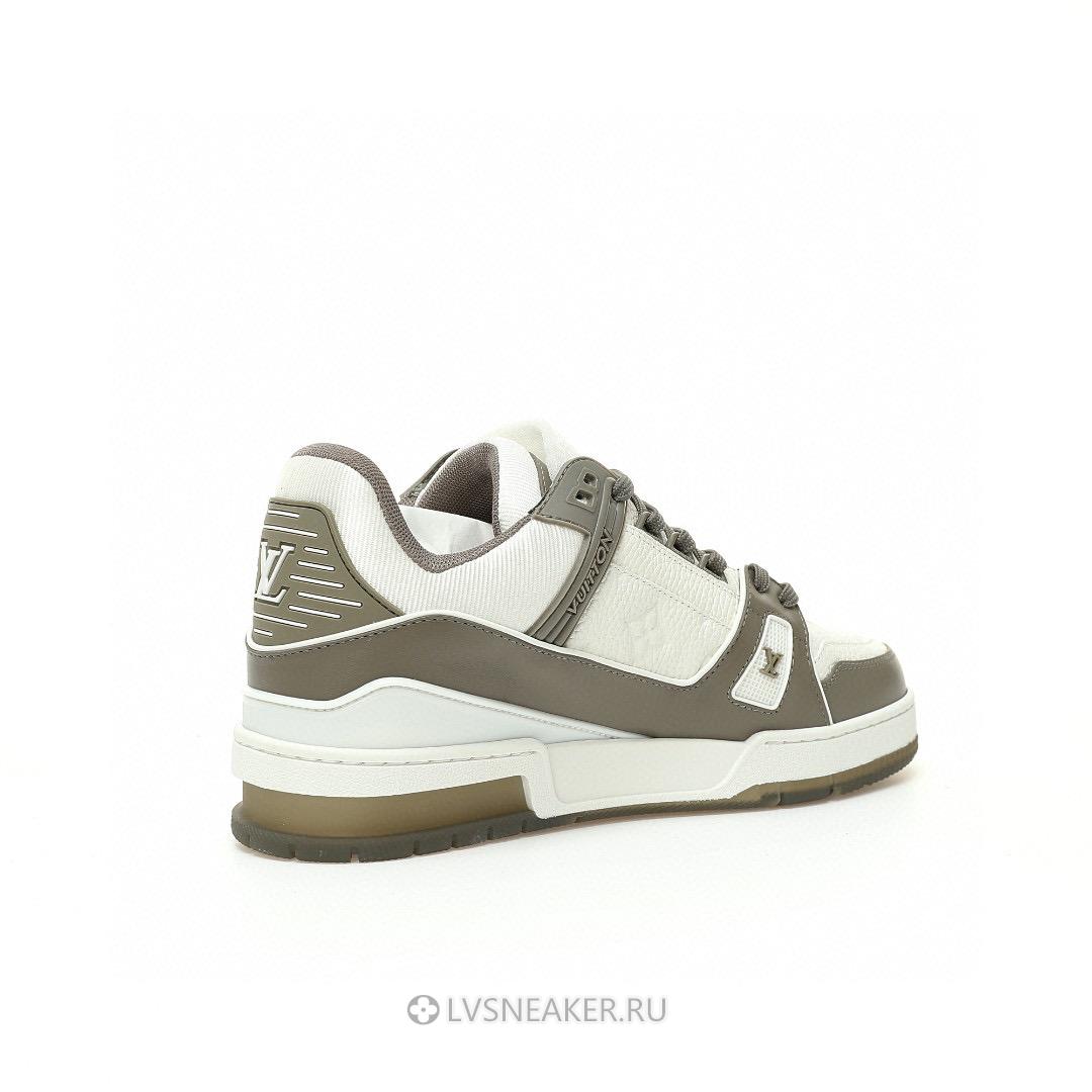 Louis Vuitton LV Trainer "Grey White" 1A8KBA-2 Sneakers