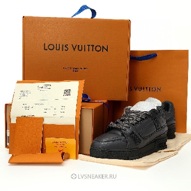 Louis Vuitton LV Trainer "Dark Grey" 1AC5CR-2 Sneakers