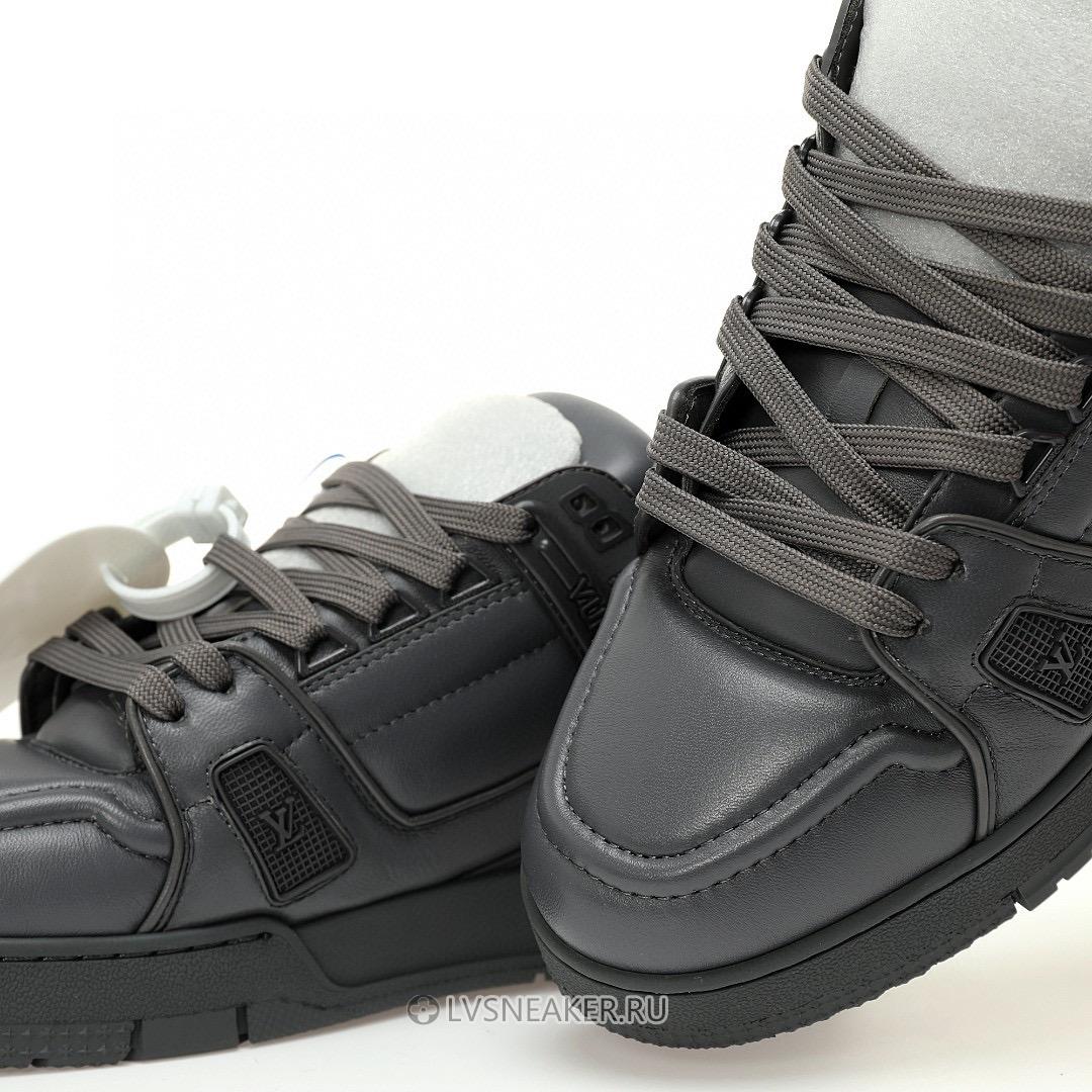 Louis Vuitton LV Trainer "Dark Grey" 1AC5CR-2 Sneakers