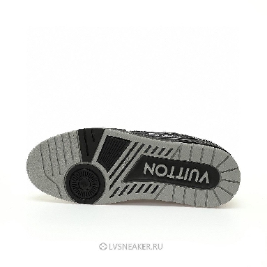 Louis Vuitton LV Trainer "Black Monogram Denim" 1ACFS1 Sneakers
