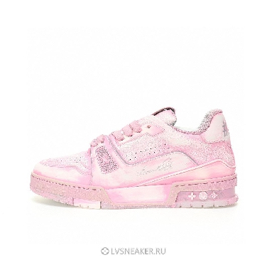 Louis Vuitton LV Trainer "Tie-Dye Pink" 1A8KJQ-2 Sneakers