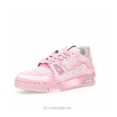 Louis Vuitton LV Trainer "Tie-Dye Pink" 1A8KJQ-2 Sneakers