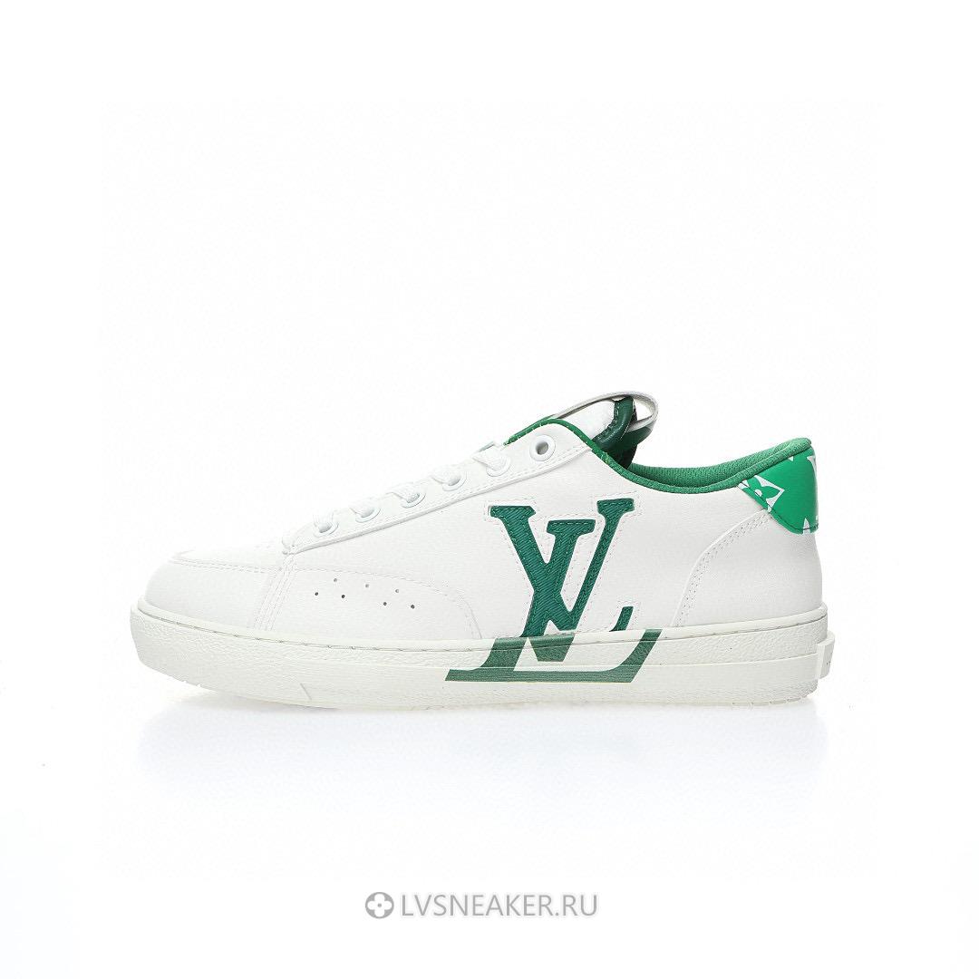 Louis Vuitton LV Charlie "White Green" 1AANJ7 Sneakers
