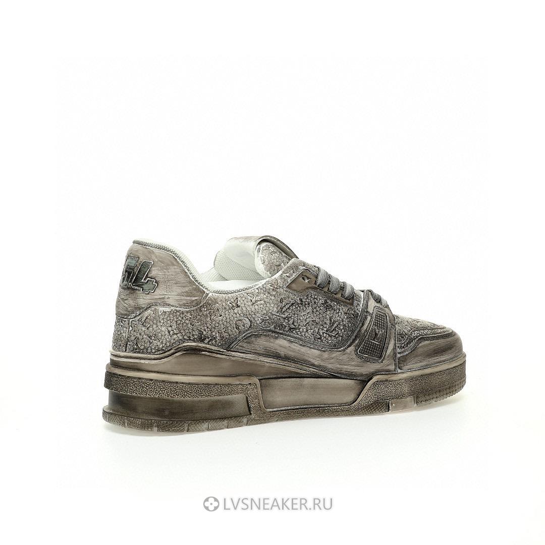 Louis Vuitton LV Trainer "Tie-Dye Grey" 1A8KJQ-4 Sneakers