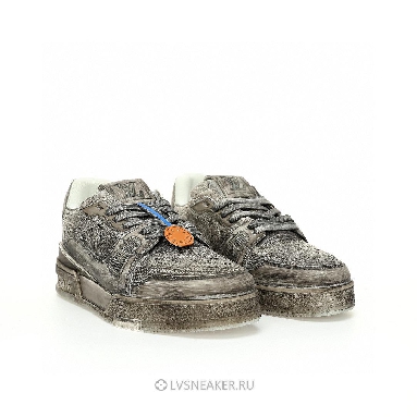 Louis Vuitton LV Trainer "Tie-Dye Grey" 1A8KJQ-4 Sneakers