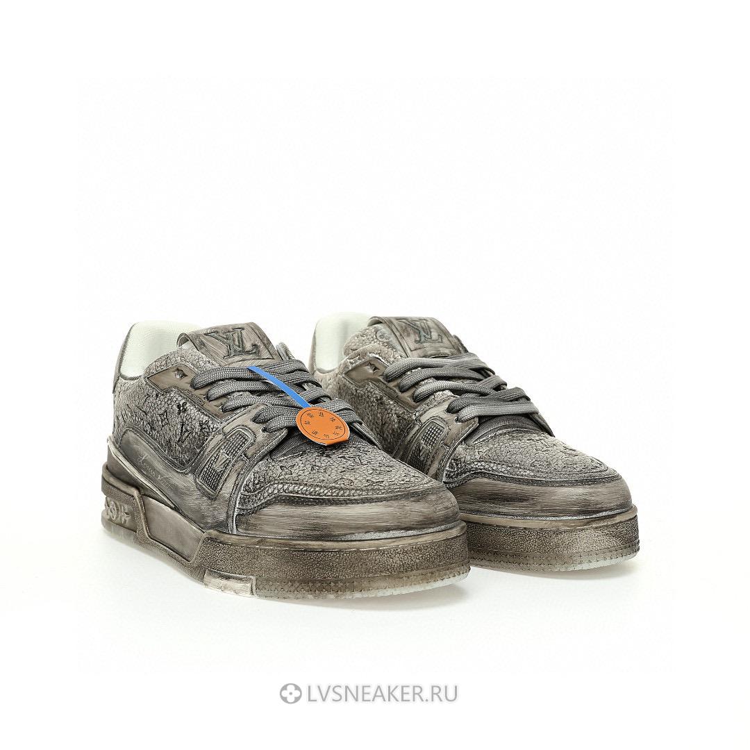 Louis Vuitton LV Trainer "Tie-Dye Grey" 1A8KJQ-4 Sneakers
