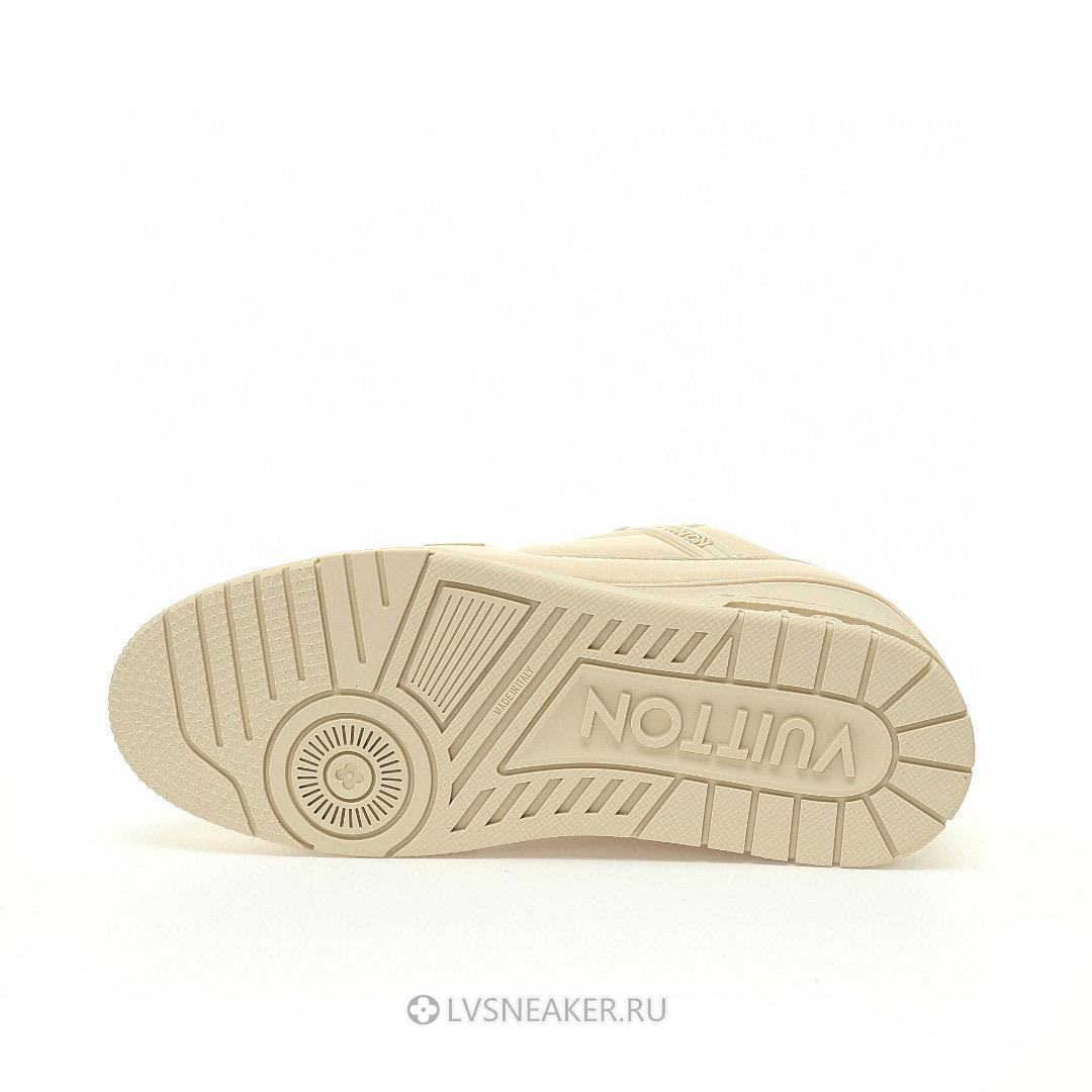 Louis Vuitton LV Trainer "Triple Beige" 1AC5BM Sneakers