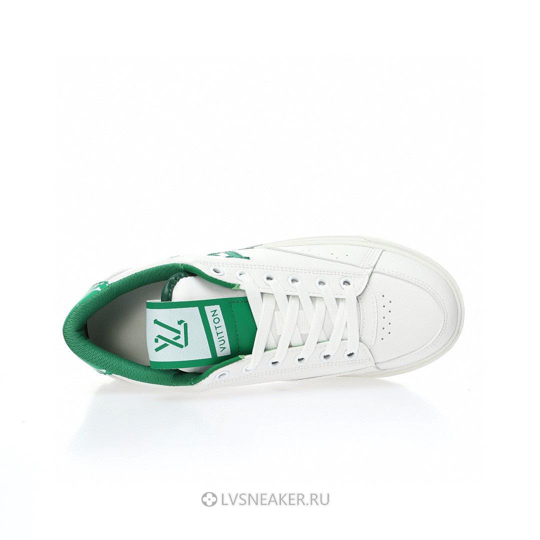 Louis Vuitton LV Charlie "White Green" 1AANJ7 Sneakers