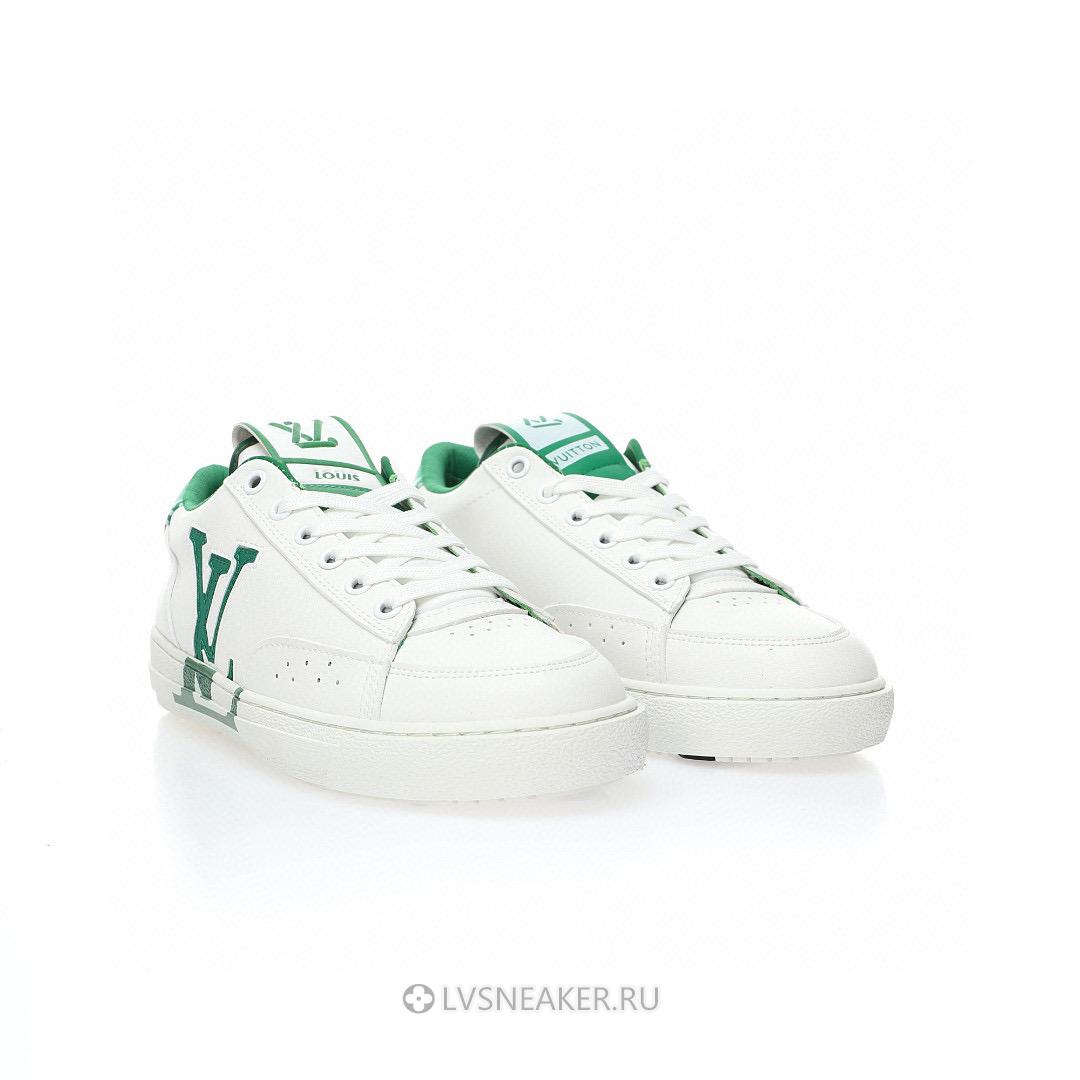 Louis Vuitton LV Charlie "White Green" 1AANJ7 Sneakers