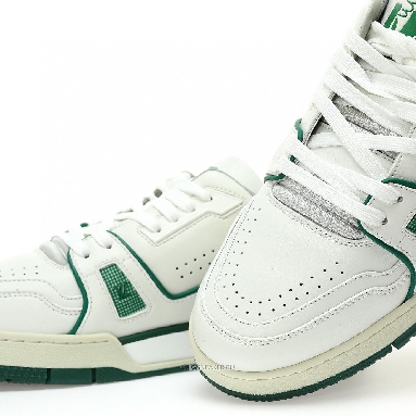Louis Vuitton LV Trainer "White Green" 1A54HS Sneakers