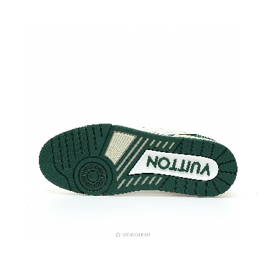 Louis Vuitton LV Trainer "White Green" 1A54HS Sneakers