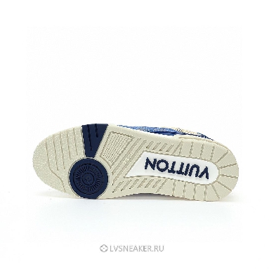Louis Vuitton LV Trainer "Blue Beige Damier" 1AC57X Sneakers
