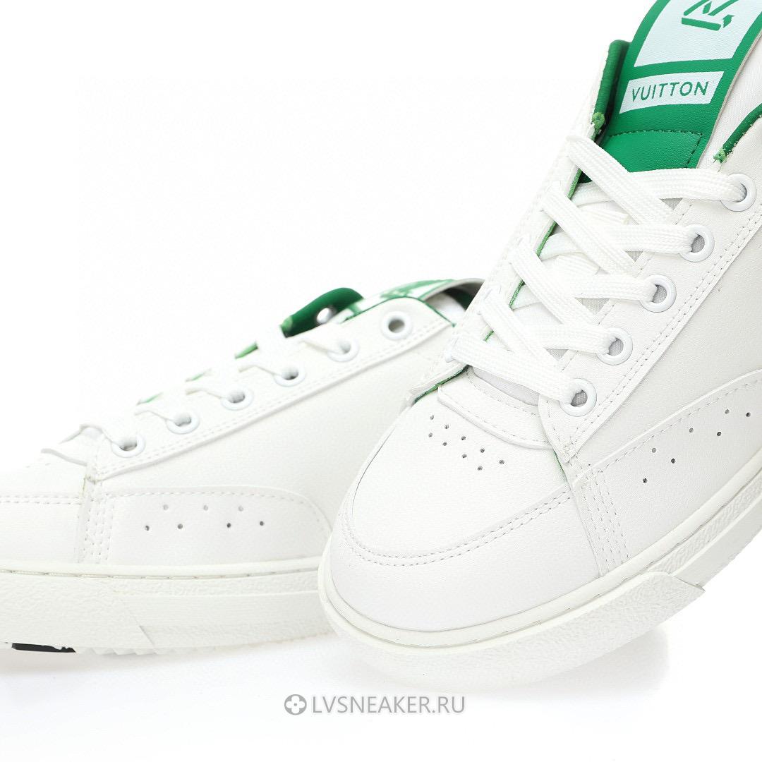 Louis Vuitton LV Charlie "White Green" 1AANJ7 Sneakers