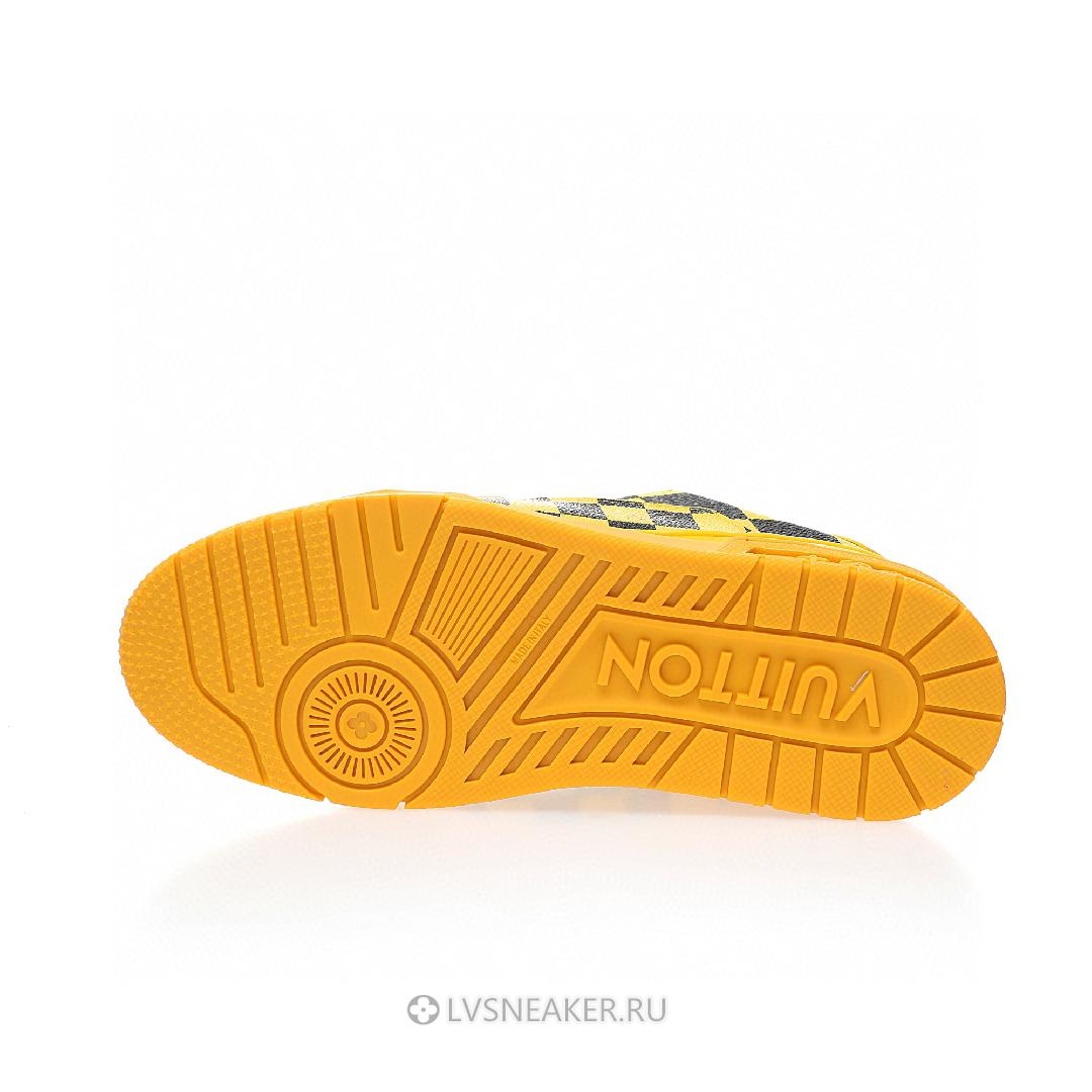 Louis Vuitton LV Trainer "Damier Pop - Yellow" 1ACN4J Sneakers