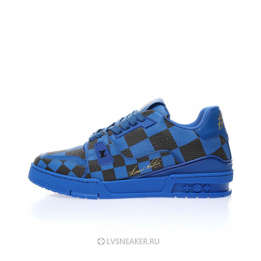 Louis Vuitton LV Trainer "Damier Pop - Blue" 1ACN4Y Sneakers