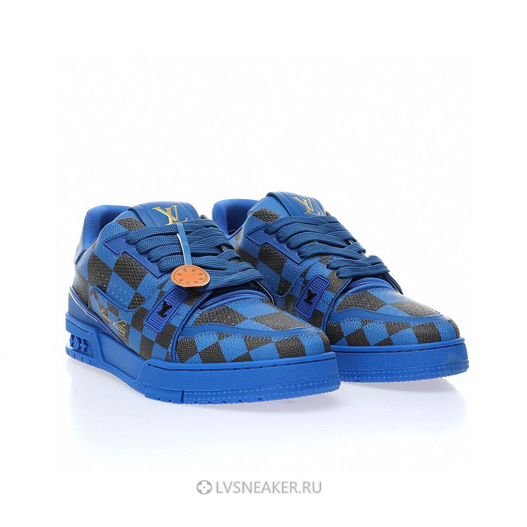 Louis Vuitton LV Trainer "Damier Pop - Blue" 1ACN4Y Sneakers
