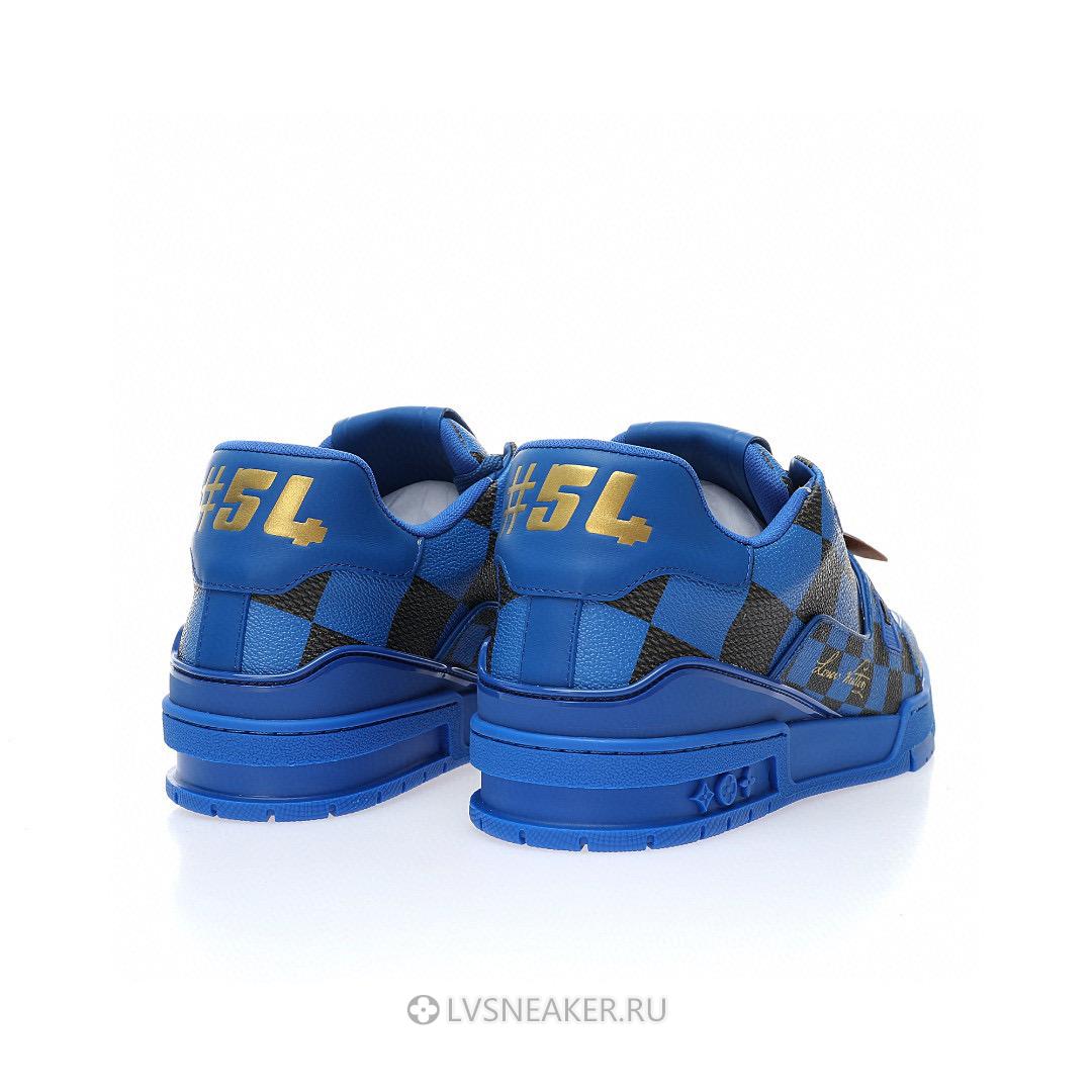 Louis Vuitton LV Trainer "Damier Pop - Blue" 1ACN4Y Sneakers