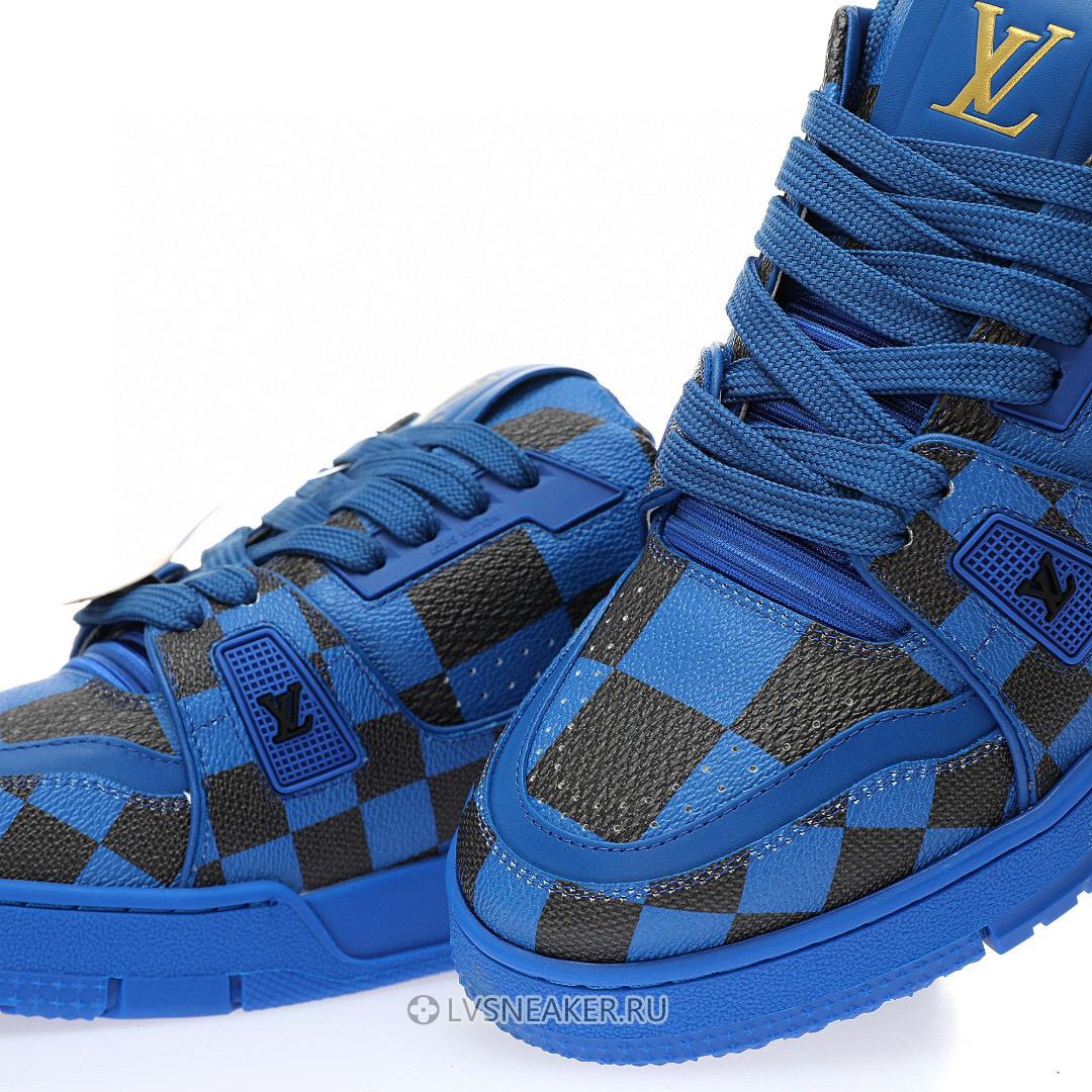 Louis Vuitton LV Trainer "Damier Pop - Blue" 1ACN4Y Sneakers