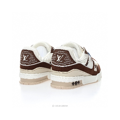 Louis Vuitton LV Trainer "Beige Brown" 1ABLV82 Sneakers