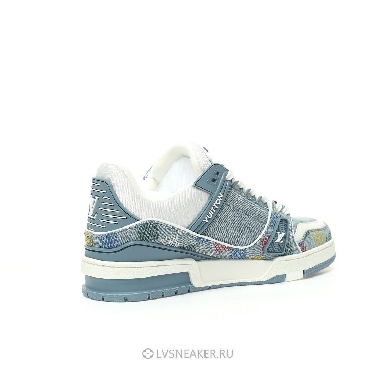 Louis Vuitton LV Trainer "Denim Demier" 1AHCYA Sneakers