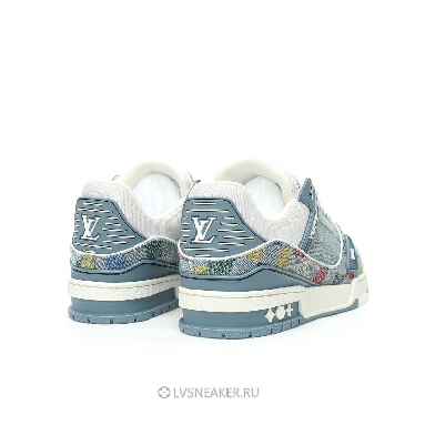 Louis Vuitton LV Trainer "Denim Demier" 1AHCYA Sneakers