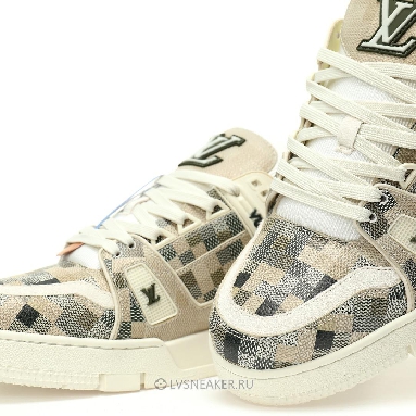 Louis Vuitton LV Trainer "Beige Blue" 1ADI3L Sneakers