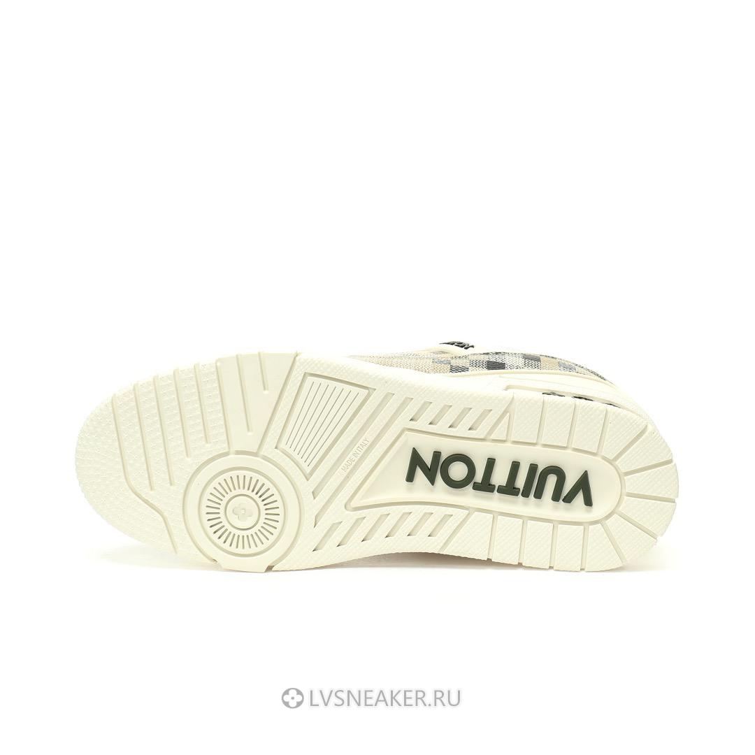 Louis Vuitton LV Trainer "Beige Blue" 1ADI3L Sneakers
