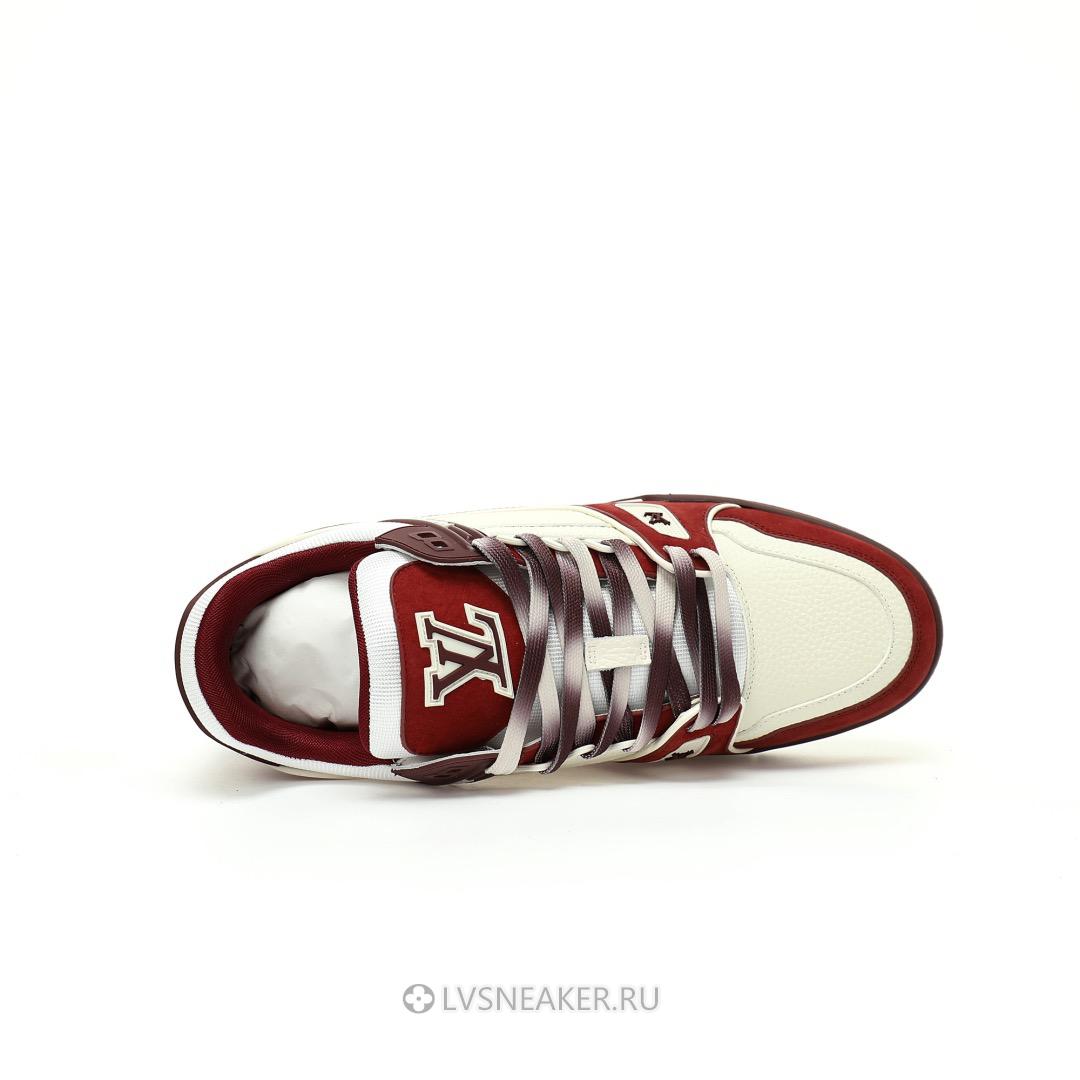 Louis Vuitton LV Trainer "Bordeaux Red" 1ADHBO Sneakers