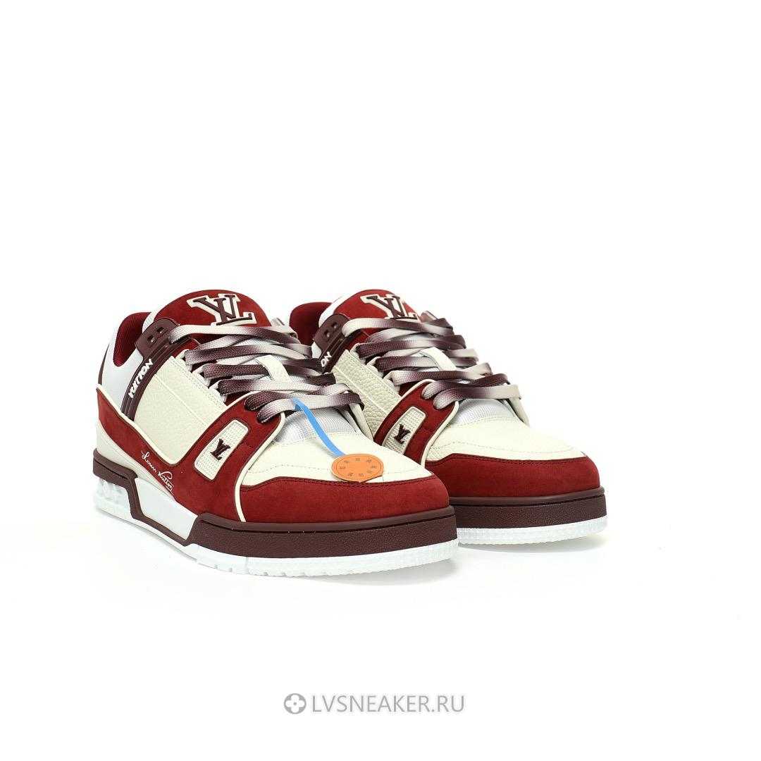 Louis Vuitton LV Trainer "Bordeaux Red" 1ADHBO Sneakers