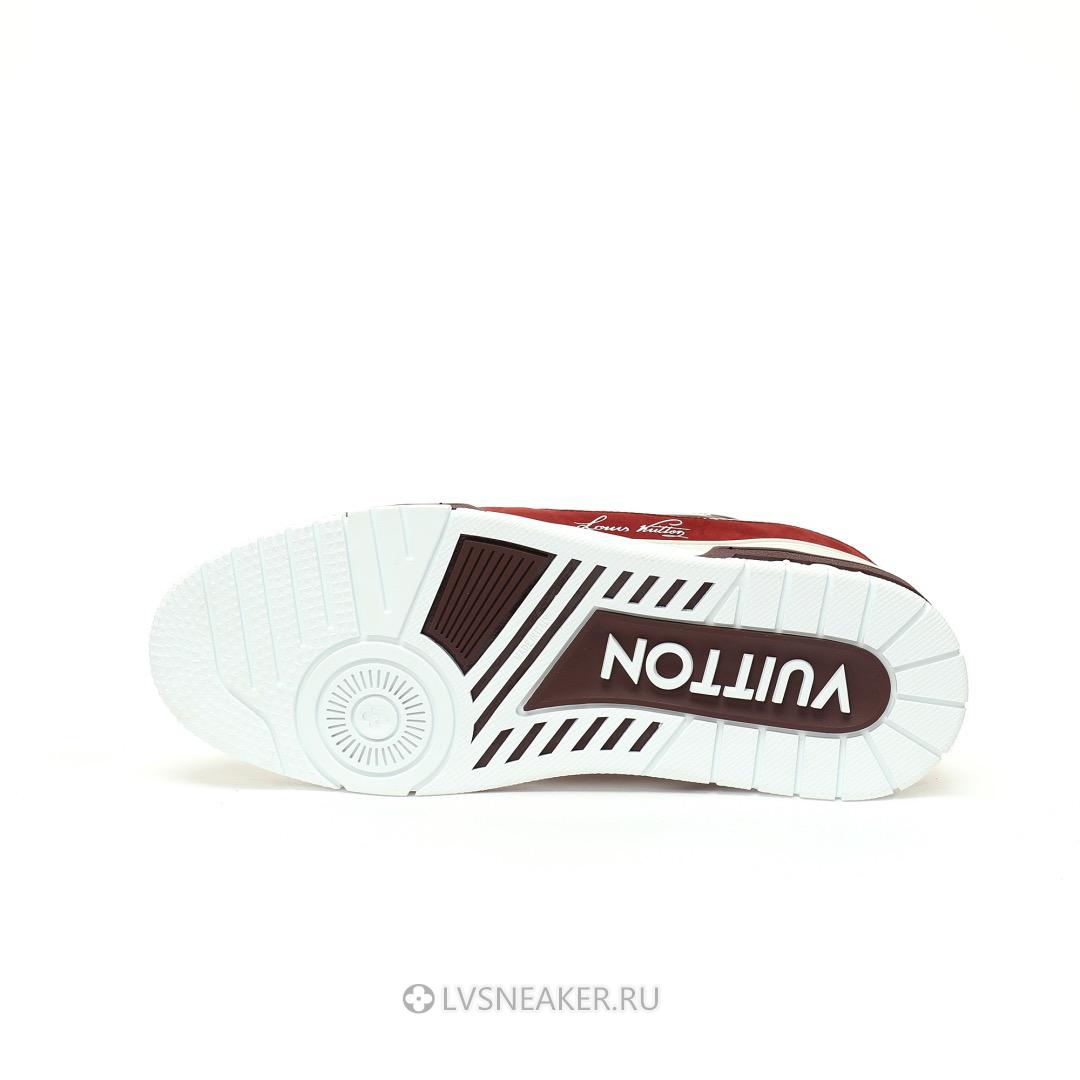 Louis Vuitton LV Trainer "Bordeaux Red" 1ADHBO Sneakers