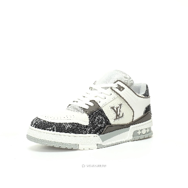 Louis Vuitton LV Trainer "Monogram Denim Grey White" 1AHOUD-2 Sneakers