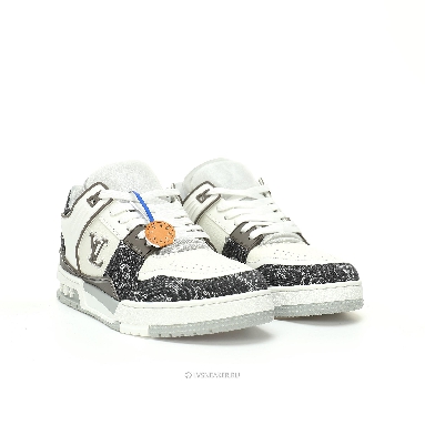 Louis Vuitton LV Trainer "Monogram Denim Grey White" 1AHOUD-2 Sneakers