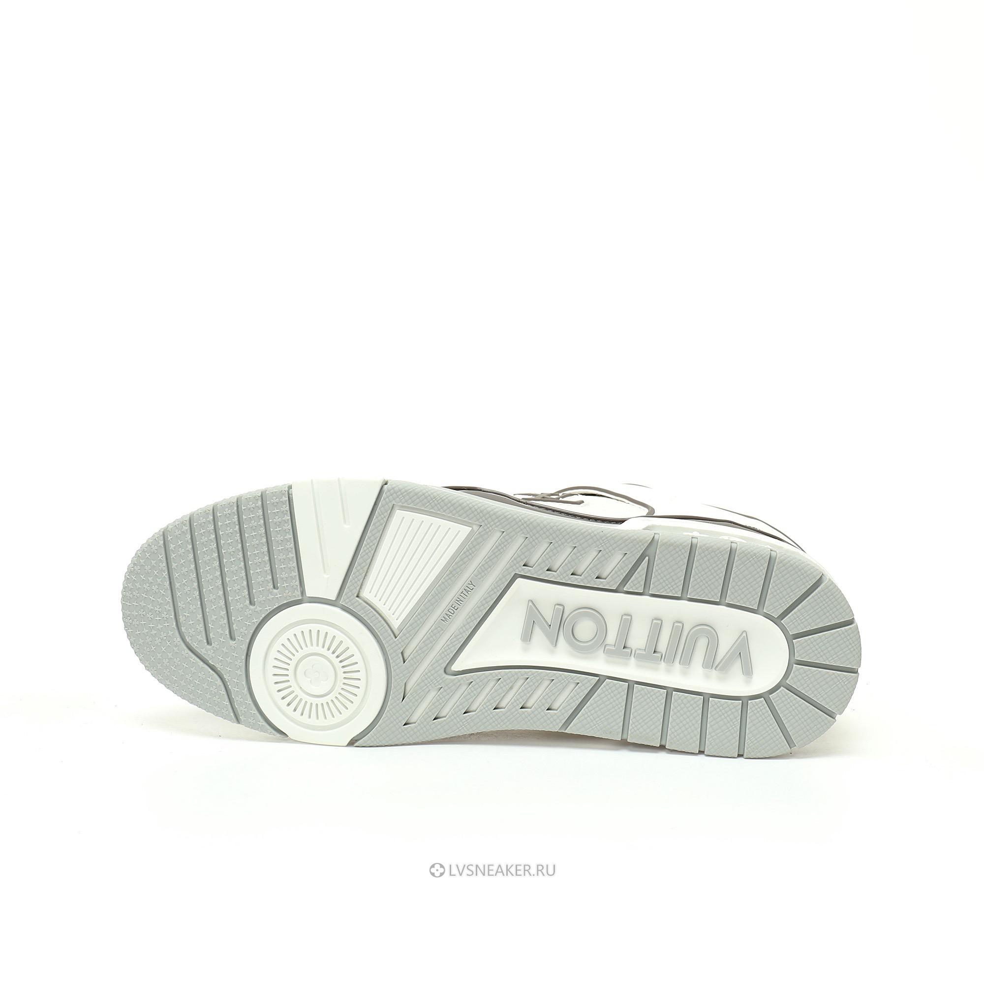 Louis Vuitton LV Trainer "Monogram Denim Grey White" 1AHOUD-2 Sneakers