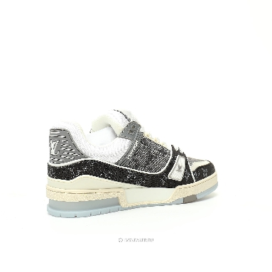 Louis Vuitton LV Trainer "Monogram Denim Grey Black" 1ADHIG Sneakers