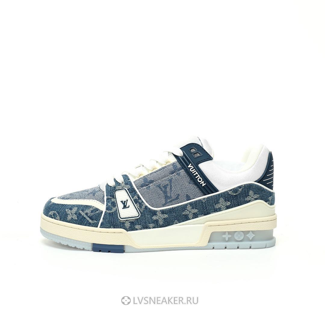 Louis Vuitton LV Trainer "Monogram Denim Blue" 1ADHHX Sneakers