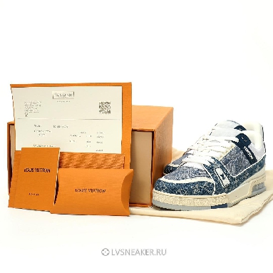 Louis Vuitton LV Trainer "Monogram Denim Blue" 1ADHHX Sneakers