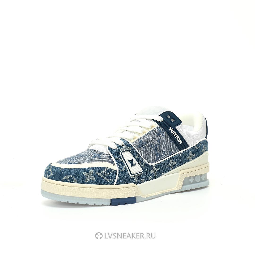 Louis Vuitton LV Trainer "Monogram Denim Blue" 1ADHHX Sneakers