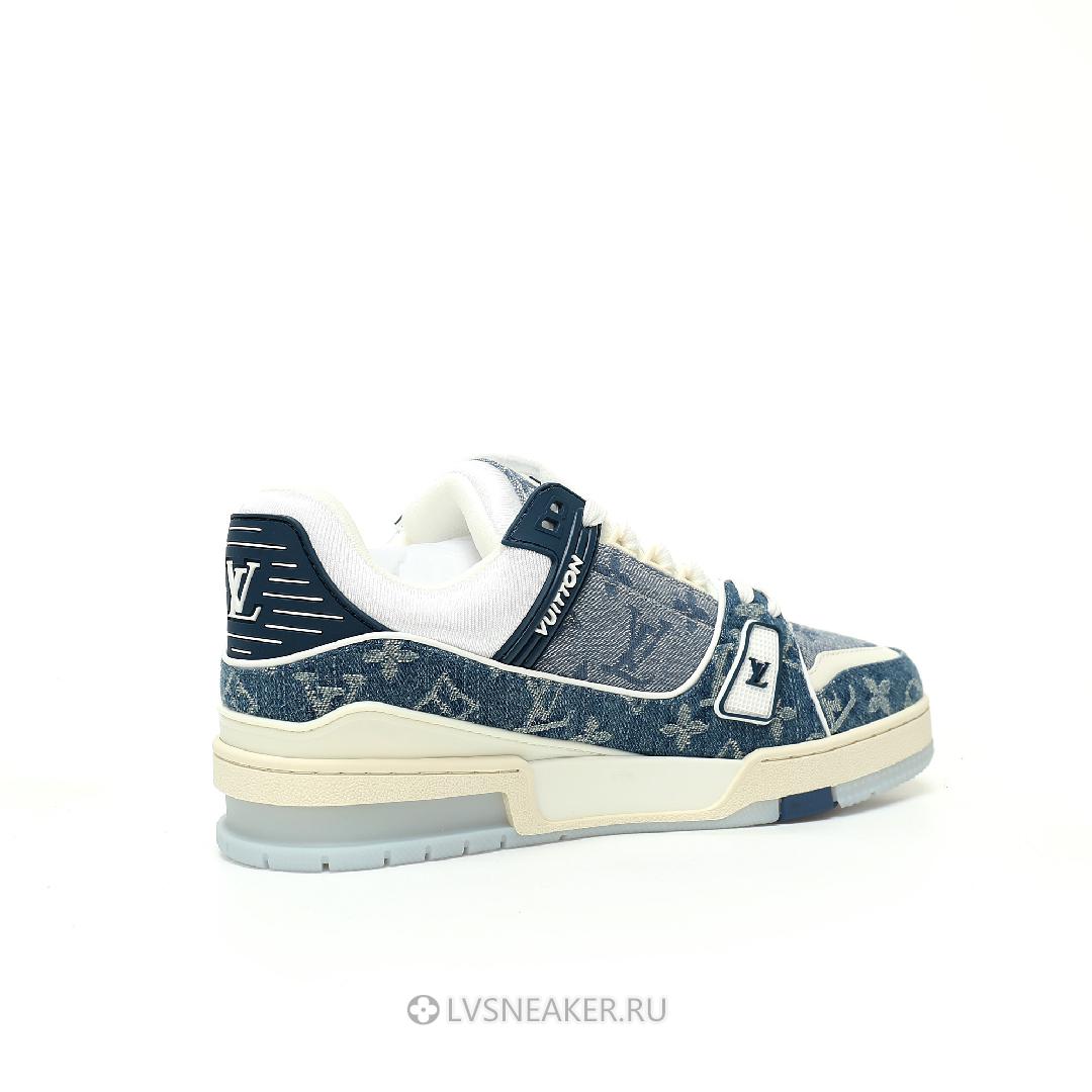Louis Vuitton LV Trainer "Monogram Denim Blue" 1ADHHX Sneakers