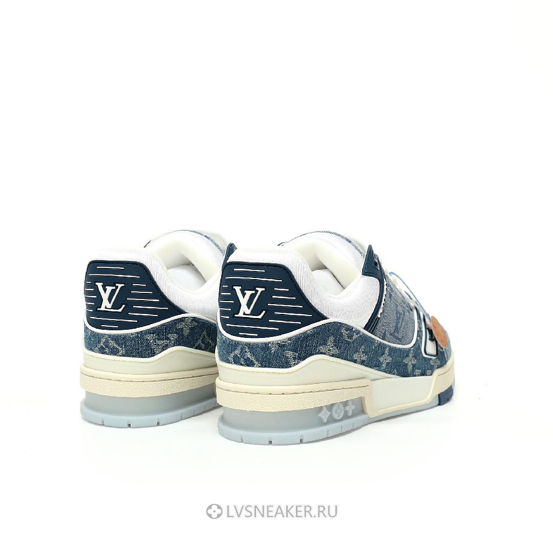 Louis Vuitton LV Trainer "Monogram Denim Blue" 1ADHHX Sneakers