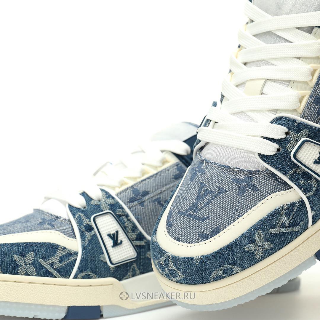 Louis Vuitton LV Trainer "Monogram Denim Blue" 1ADHHX Sneakers